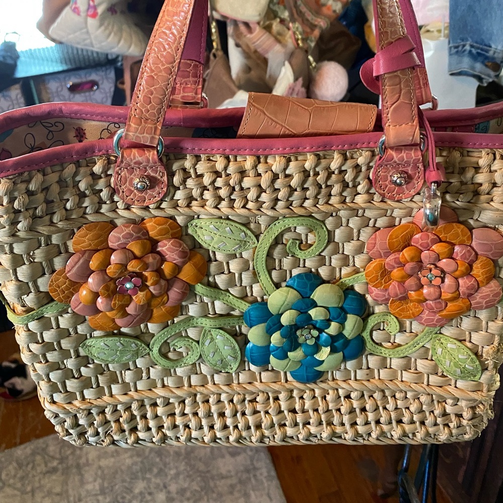 Straw Brighton bag